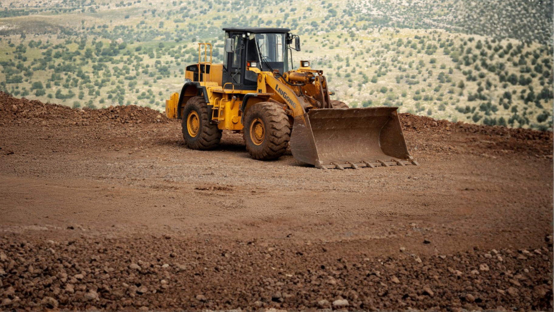 Mountain Movers Excavation crew clearing land in Central Texas