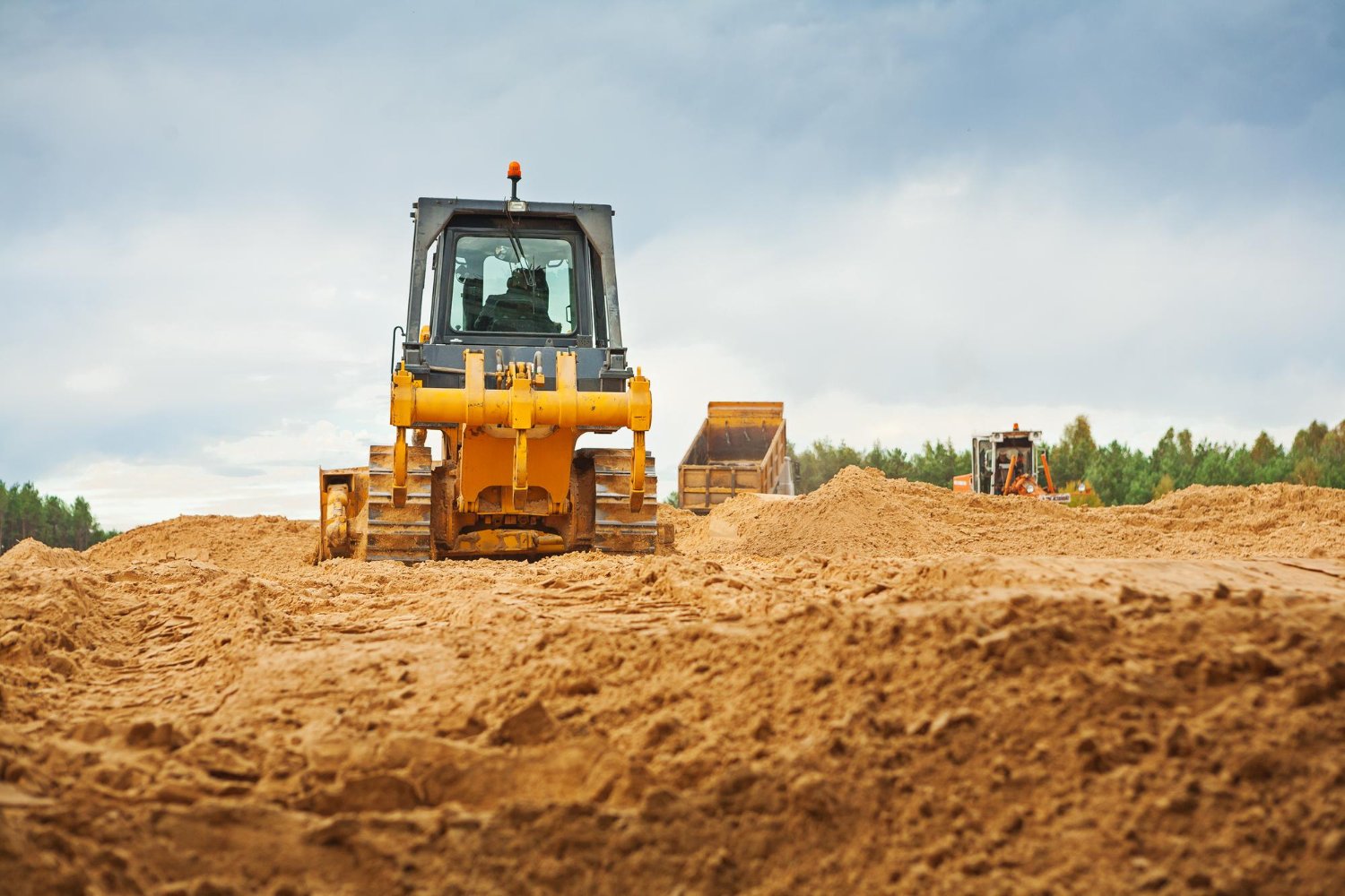 Precision dirt work and grading in Central Texas